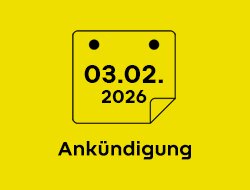 News-Kategorie: Ankündigung 